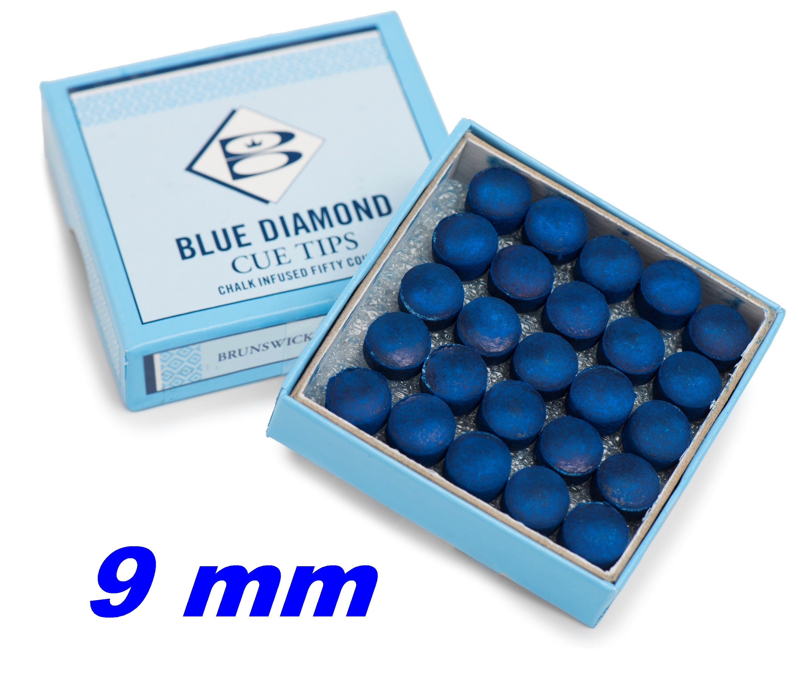 Dankzegging opvoeder pint Pomerans Brunswick Blue Diamond 9mm/50 stuks kopen op Amusement.be