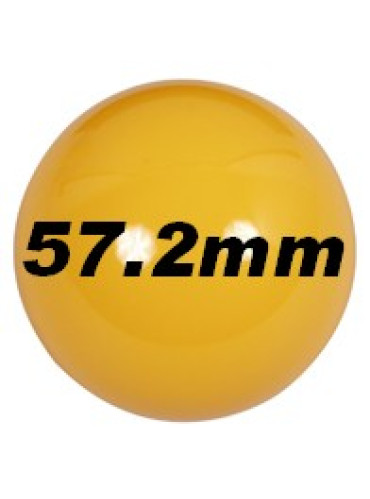 Ballen - los 57mm geel