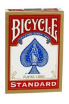 Card Game Bicycle Standard Index - red