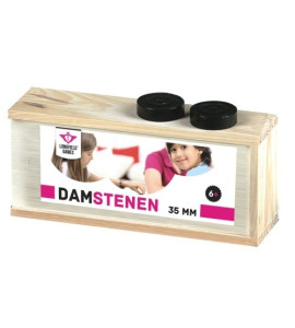 Dam Pions Hout 32mm