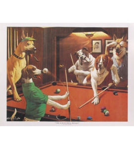 Poster "Honden - Scratching"