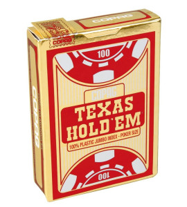 Pokerkaarten Copag Texas Jumbo Rood