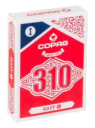 Pokerkaarten Copag 100% plastic Jumbo Rood