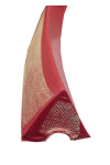 Bande caoutchouc Rouge Triangulaire 320 cm