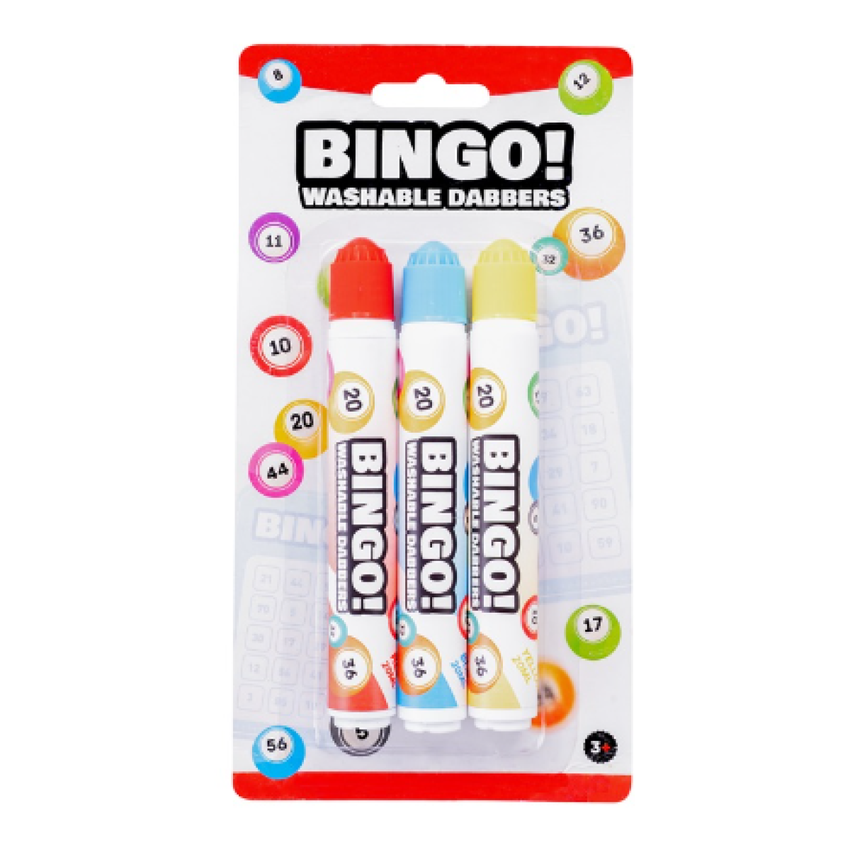 Universal - Accueil Bingo Jouet Pack 4 pièces + Bingo 25 cm +