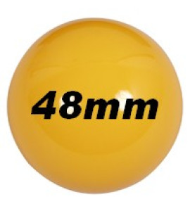 Ballen - los 48 mm geel