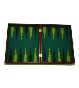 Jacquetbak / Backgammon massieve eik