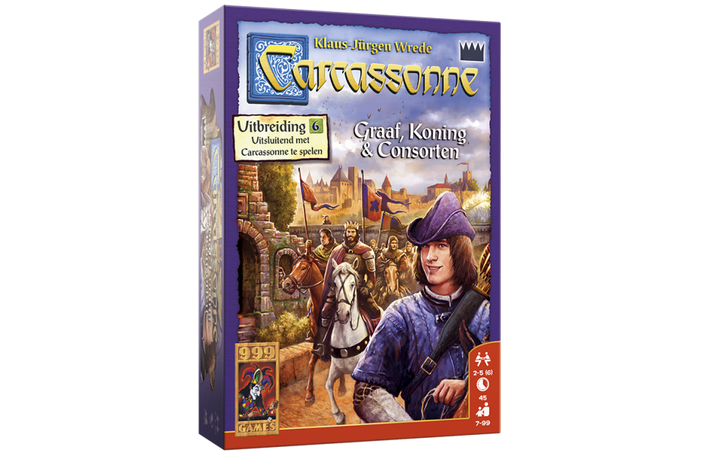 beschaving Vertrouwen Thermisch Carcassonne uitbreiding Graaf, Koning en Consorten kopen op Amusement.be