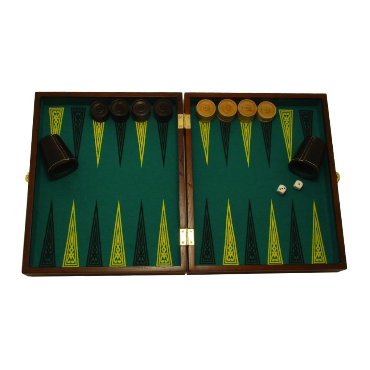 Won weduwnaar Dwars zitten Jacquetbak / Backgammon massieve eik kopen op Amusement.be
