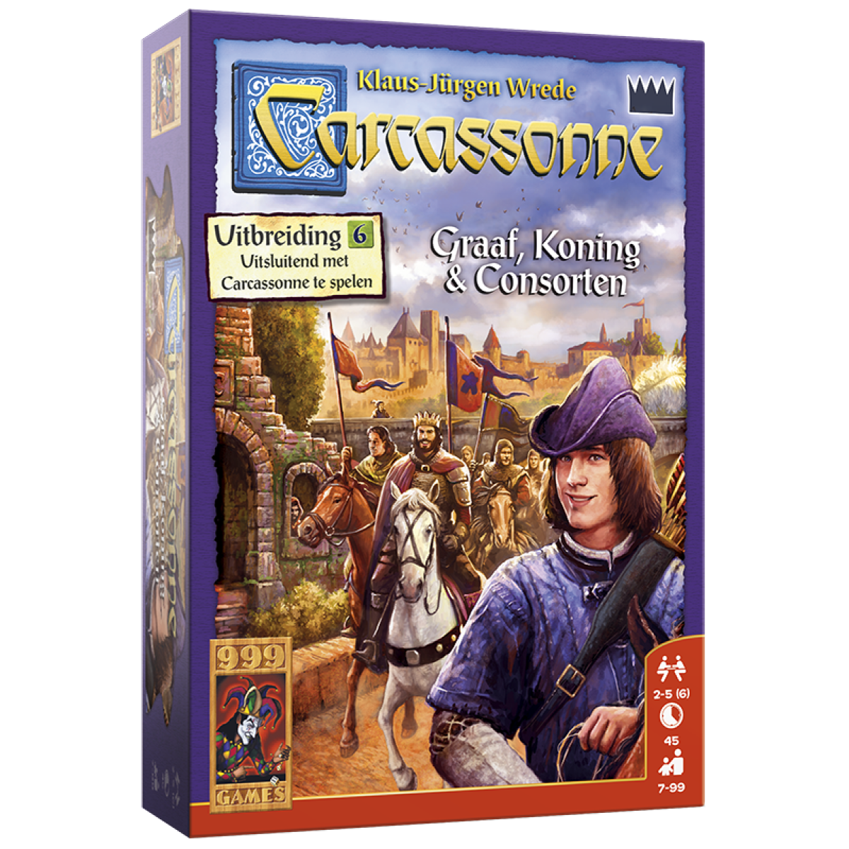 het spoor Baron Overname Carcassonne uitbreiding Graaf, Koning en Consorten kopen op Amusement.be