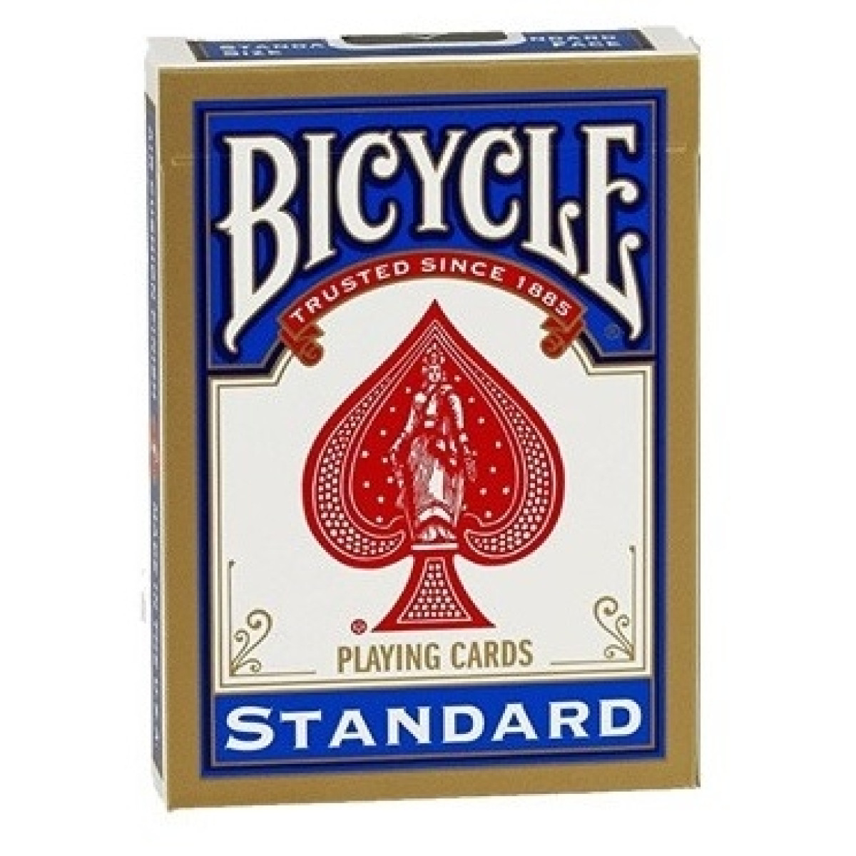 Split Karakteriseren plotseling Pokerkaarten Bicycle Standard Index - blauw kopen op Amusement.be