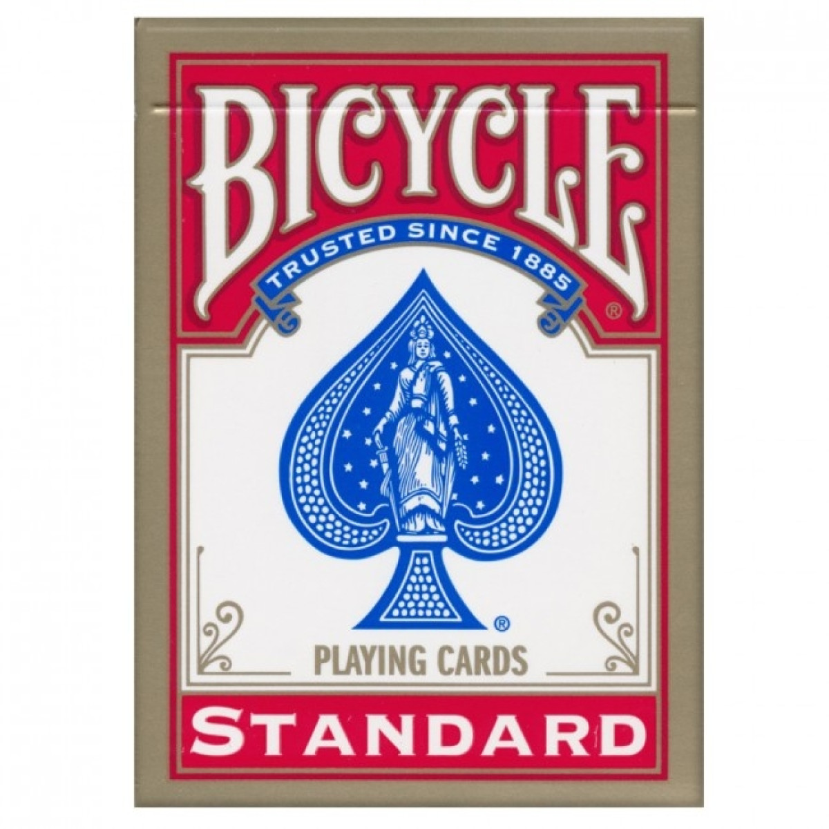 kalender spuiten Clam Pokerkaarten Bicycle Standard Index - rood kopen op Amusement.be
