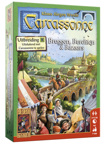 Carcassonne uitbreiding Bruggen, Burchten en Bazaars