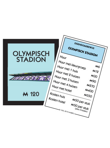 Monopoly Antwerpen Uitbreidingsset: Beerschot Wilrijk - Olympisch Stadion