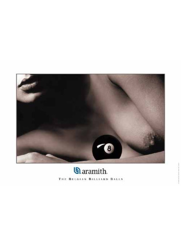 Poster Aramith Lady 8-Ball