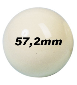 Bal Pool - Wit 57,2mm