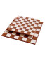 SchaSchaakbord Mahonie/Ahorn - veld 45mm